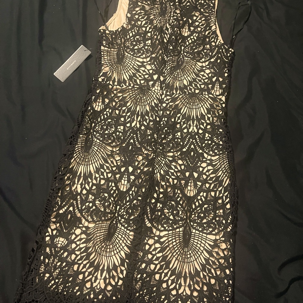 Black lace dress brand new never worn!